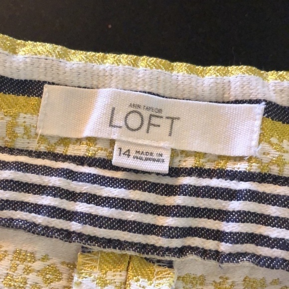 Ann Taylor LOFT The Riviera Short Size 14 - Picture 8 of 12